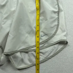 Nike Tempo Dri-FIT Running Shorts Women’s Large White Gray Lined Athletic thumbnail 8