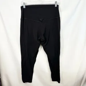 OFFLINE by Aerie XL Leggings Real Me Xtra Black High Rise 7/8 Solid Cropped 992 thumbnail 2