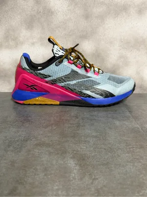Reebok Nano X1 Women's Training Adventure Shoes Gray/Colbalt Size 7.5 thumbnail 15