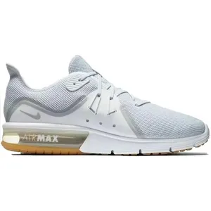 Nike Air Max Sequent 3‎ Running Sneakers White Platinum Gray Womens Size 8 thumbnail 14