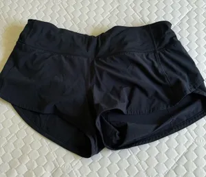 Navy Lululemon Speed Up 2.5" Shorts thumbnail 1
