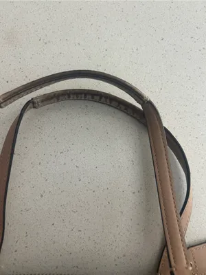 Coach Nancy Satchel Signature Brown Logo Print Purse Bag EUC thumbnail 7