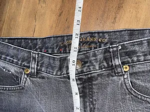 Ralph Lauren Jeans Co. Faded Black Straight Leg Jeans thumbnail 7