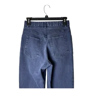St John Jeans Women 4 Blue Medium Denim High Rise Tapered Leg Mom‎ Luxury Preppy thumbnail 5