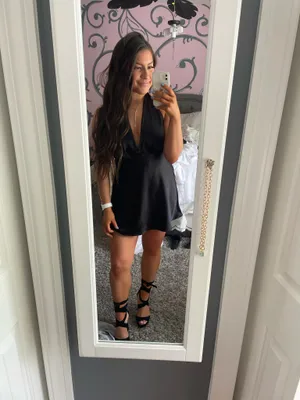 ZARA Black Dress Mini thumbnail 2
