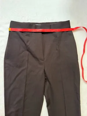 COS Women's Tailored Brown Straight-Leg Dress Pants thumbnail 2