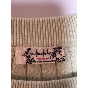 Free People Friday Morning light green Sugared Mint ribbed knit‎ XS Lightweight thumbnail 2