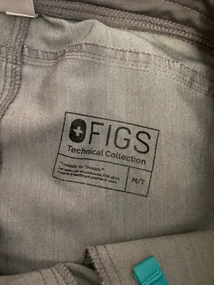 FIGS Graphite  L Top M/T Pants thumbnail 4