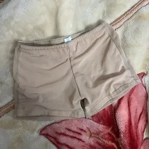 LG booty less nylon beige spanx shorts thumbnail 1