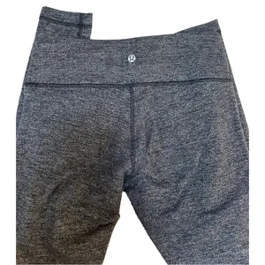 lululemon athletica wunder under tights | grey herringbone thumbnail 6