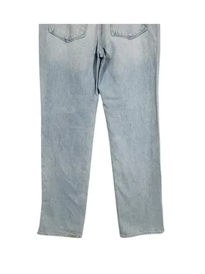 Good American Good Boy Straight leg Ankle Slit Jeans Size 27 thumbnail 6