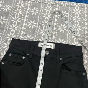 Reformation High Rise Skinny Jeans Black Size 25‎ Minimalist Feminine Casual thumbnail 8