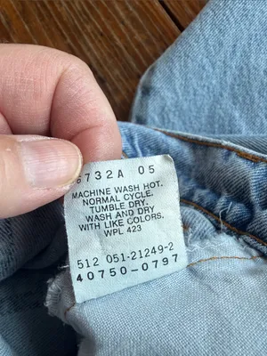 Levis Orange Tab Student Faded Vintage Jeans Made in USA Size 29x28 thumbnail 6