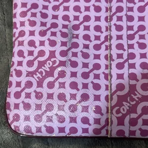 Coach Signature‎ Pink Gramercy Op Art Messenger Crossbody Purse thumbnail 6