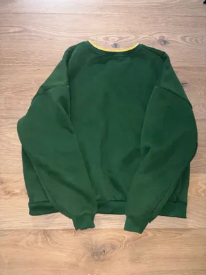 edikted green oversized sweatshirt dallas green Small thumbnail 5