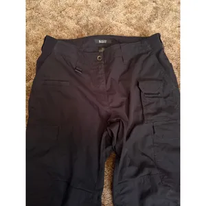 5.11 Tactical Utility Cargo Pants Black Rugged Work Wear Gorpcore Rip Stop thumbnail 2