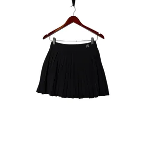 Malbon black Kate pleated A-line silhouette and built-in shorts sz 2 thumbnail 2