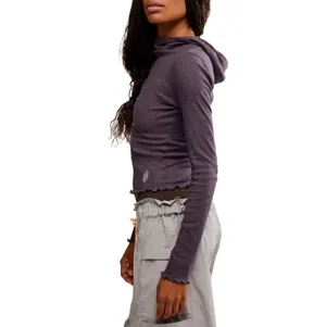 Free People Movement Breathe Easy Layer in Chocolate size M NWT $36 thumbnail 3