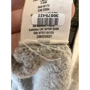 Free People‎ Cream Arctic Fox Mock Neck Zip Back Oversized Wool Blend Sweater S thumbnail 6