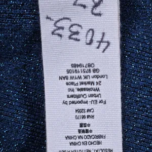 Free People Teal Blue‎ Let It Shine Sweatshirt OB719485 Small thumbnail 7