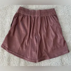 NWT Inaka gym shorts size small mauva brown pink color thumbnail 7