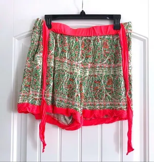 Echo Pajama Shorts Sleepwear Belted Floral Size XL thumbnail 3