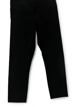 Black Lululemon Cropped High Rise Leggings Size 2 thumbnail 1