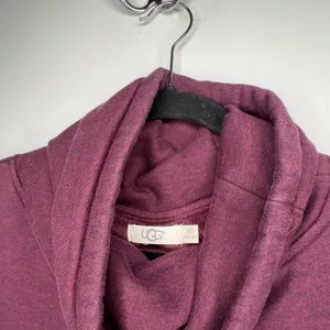 UGG Purple Fleece Lined Astrid Poncho Sweatshirt Size XS/Small thumbnail 3