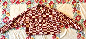BDG Urban Outfitters Caleb Cropped Flannel Shirt thumbnail 3