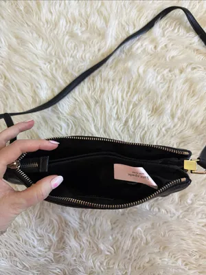 Kate Spade Lelia Triple Gusset Crossbody Black thumbnail 7