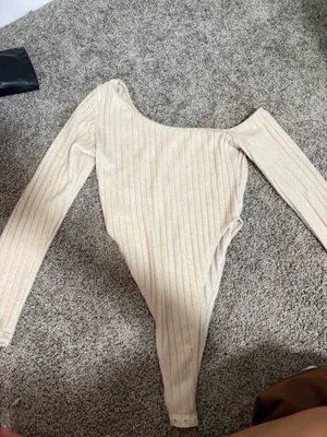 Shein Open Shoulder Sweater thumbnail 2