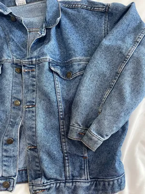Vintage Jean Jacket Size XL thumbnail 2