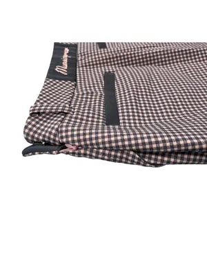 Munsingwear Golf Skort S Pink Navy Houndstooth Wrap Skirt thumbnail 5