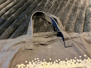 Nascar Black Tote with White Logo thumbnail 3