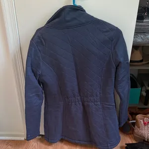 The North Face‎ Quilted Fleece Lined Jacket Navy Womens M Caroluna Fit & Flare thumbnail 3