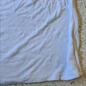 Brandy Melville White Tank with Black Edges thumbnail 4
