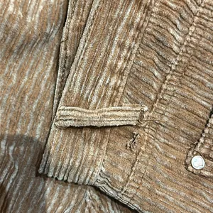 Corduroy Brown Frayed Hem Shorts thumbnail 7