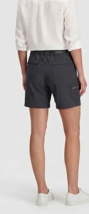 Outdoor Research Equinox Shorts Womens 6 Black Hiking Technical Stretch UPF 50+ thumbnail 1
