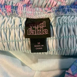Wild Fable Women's Sleeveless Tiered Jacquard Fit & Flare Dress SIZE M thumbnail 2