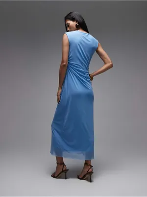 NWT & Other Stories | Draped Midi Dress, Small thumbnail 2