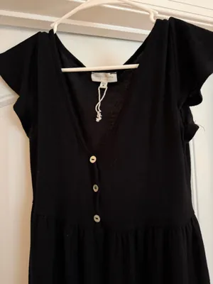 See You Monday Black Midi Dress thumbnail 2