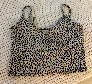 cheetah print top Multi thumbnail 1