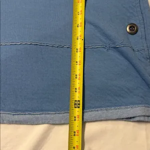 Women’s Multiples Ice Blue Cotton Top SZ S Athleisure Comfy Casual thumbnail 6
