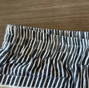 Rumor Boutique LF Blue and white stripped shorts with pockets thumbnail 3