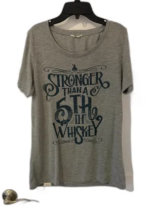 Cute Graphic Tee – Size L Gray Size L thumbnail 1