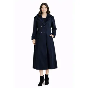 Fashion By Jill black 1970’s Vintage Union maker tag wool peacoat thumbnail 14