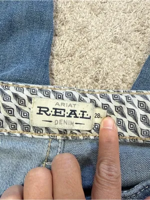 Ariat Women’s R.E.A.L. High Rise Eloise Straight Jeans Cowgirl in Maine 28L thumbnail 8