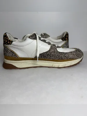 Madewell Sneakers Unisex Kickoff Trainer Leather Calf Hair Lace Up thumbnail 11