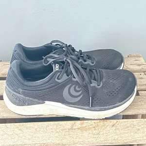 Topo Athletic Ultrafly 5 Size 8.5‎ WIDE Shoes Black White Running 5mm Drop A31 thumbnail 7
