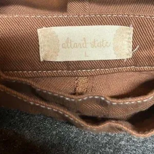 Brown Mini Skort Womens Faux Wrap Denim Style‎ Casual thumbnail 3
